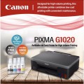 Máy in phun màu CANON PIXMA G1020 (A4, có sẵn Bộ mực liên tục đầy mực)