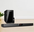 Loa thanh soundbar SOUNDMAX SB-212, gồm 1 loa thanh + 1 loa Sub, công suất 60W