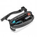TÚI ĐEO CHÉO TOMTOC LIGHTWEIGHT CODURA SLING BAG (H02-A04W, Màu Trắng)