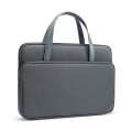 TÚI XÁCH TOMTOC BRIEFCASE PREMIUM FOR (H21-C01G01, MACBOOK 13INCH/14INCH, ULTRABOOK 13INCH GRAY )