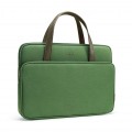 TÚI XÁCH TOMTOC BRIEFCASE PREMIUM FOR (H21-C01T01, MACBOOK 13INCH/14INCH, ULTRABOOK 13INCH, GREEN)