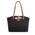 TÚI XÁCH CHỐNG SỐC 16INCH TOMTOC TOTE HANDBAG BLACK (A53-E02D01)
