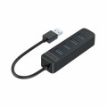 Bộ Chia USB 4 Cổng Orico USB 3.0 (TWU3-4A-BK)
