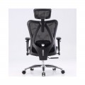 Ghế Công Thái Học Ergonomic Sihoo M57-N101 (Khung Đen Lưới Đen)