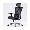 Ghế Công Thái Học Ergonomic Sihoo M57-N101 (Khung Đen Lưới Đen)