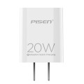 Combo Củ Sạc và Cáp PISEN QUICK PD 20W (Lightning, TS-C135)