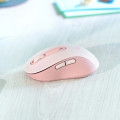 Chuột Không Dây Logitech Signature M650 Rose (910-006263) (Logi Bolt + Bluetooth, 4000 DPI, Silent)