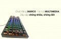 Bàn phím cơ NEWMEN GE87 BLUE SW, 87 phím, Led rainbow, ABS Keycap, hàng chính hãng bảo hành 12 tháng