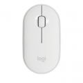 Chuột không dây Bluetooth Logitech Pebble M350, hạn chế tiếng ồn khi sử dụng, màu trắng