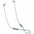 Tai Nghe Không Dây JBL T115BT Màu xám (Bluetooth, In-ear, Mic, Pin 120mAh, Quàng Cổ)