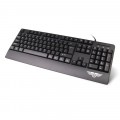 Bàn phím văn phòng có dây NEWMEN E340+, màu đen, kết nối cổng USB