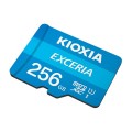Thẻ nhớ MicroSDXC 256GB KIOXIA (LMEX1L256GG2/G4) UHS-I C10 100MB/S, kèm adapter SD