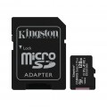 Thẻ nhớ MicroSD 128GB KINGSTON (SDCS2/128GB) Canvas Select Plus Class 10 U1 100MB/s, kèm Adapter SD