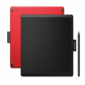 Bảng vẽ điện tử ONE BY WACOM (CTL-672/K0-C) BLACK RED (USB)