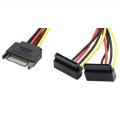 Cáp chia nguồn cho ổ cứng SATA 1 ra 2