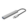 Bộ Chia Type C ra 4 cổng USB 3.0 và 2.0 Orico AH-13-GY-BP (Xám, cáp 15cm)