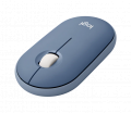 Chuột không dây Bluetooth Logitech Pebble M350, hạn chế tiếng ồn khi sử dụng, màu xanh
