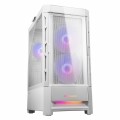 Vỏ case Cougar Duoface RGB White (E-ATX, 2 tùy chọn mặt trước, Sẵn 3 fan RGB, Max 5 fan, Rad 280)