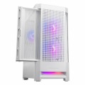 Vỏ case Cougar Duoface RGB White (E-ATX, 2 tùy chọn mặt trước, Sẵn 3 fan RGB, Max 5 fan, Rad 280)