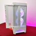 Vỏ case Cougar Duoface RGB White (E-ATX, 2 tùy chọn mặt trước, Sẵn 3 fan RGB, Max 5 fan, Rad 280)