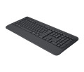 Bàn Phím Không Dây Logitech K650 Signature Black (USB LogiBolt 2.4, Bluetooth 5.1, Có chỗ kê tay)