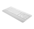 Bàn Phím Không Dây Logitech K650 Signature White (USB LogiBolt 2.4, Bluetooth 5.1, Có chỗ kê tay)