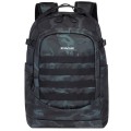 Balo Laptop Rivacase 7631 Navy Camo (28 lít, chống nước, dây trợ lực)