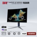 Màn Hình Cong VSP 2K 32inch ESport Gaming VG325Q (Tấm Nền VA, 165Hz, Độ Cong 1500R, 4ms, 400nits, HDMI, DP)