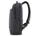 Balo Rivacase 8365 M 17.3 inch Màu Đen, tích hợp sạc dự phòng