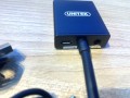 Đầu chuyển đôi VGA sang HDMI UNITEK V112ABK, dài 15cm, màu đen, Hàng chính hãng