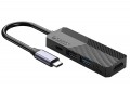 Đầu chuyển 4 IN 1 ORICO (MDK-4P-BK-BP) chuyển từ USB-C sang HDMI, USB-Ax2, SDcard Chính hãng 