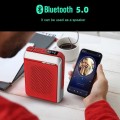 Máy trợ giảng không dây APORO T18, 2.4G, Màu đỏ, Công suất loa 30W, Hàng chính hãng