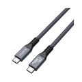 Cáp Thunderbolt4 Type-C 0.3met ORICO TBZ4-08-GY-BP