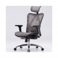 Ghế Công Thái Học Ergonomic SIHOO M57-N102 (Khung Đen Lưới Xám)