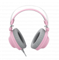 Tai Nghe Trùm Tai Gaming ZIDLI SH320V PINK (USB 7.1, RGB)