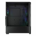 Vỏ case Cougar Duoface RGB Black (E-ATX, 2 tùy chọn mặt trước, Sẵn 3 fan RGB, Max 5 fan, Rad 280)