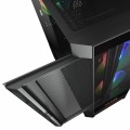 Vỏ case Cougar Duoface RGB Black (E-ATX, 2 tùy chọn mặt trước, Sẵn 3 fan RGB, Max 5 fan, Rad 280)