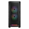 Vỏ case Cougar Duoface RGB Black (E-ATX, 2 tùy chọn mặt trước, Sẵn 3 fan RGB, Max 5 fan, Rad 280)
