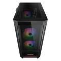 Vỏ case Cougar Duoface RGB Black (E-ATX, 2 tùy chọn mặt trước, Sẵn 3 fan RGB, Max 5 fan, Rad 280)