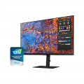 Màn Hình Đồ Họa Cao Cấp 4K SAMSUNG ViewFinity LS27B800PXEXXV (27inch, IPS, 60Hz, 5ms,400cd/m2, sRGB 100%, HDMI, DP, USB-C, LAN, chân đế Xoay, nâng hạ)