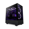 Vỏ Case NZXT H5 Flow Black (Mid Tower, ATX, Sẵn 2 Fan, Max 6 Fan)