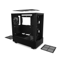 Vỏ Case NZXT H5 Flow Black (Mid Tower, ATX, Sẵn 2 Fan, Max 6 Fan)