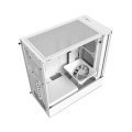 Vỏ Case NZXT H5 Flow White (Mid Tower, ATX, Sẵn 2 Fan, Max 6 Fan)