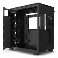 Vỏ Case NZXT H9 Elite All Black (ATX, 3 mặt cường lực, Sẵn 4 Fan, Max 10 Fan, USB-C 20Gbps, Rad 360)