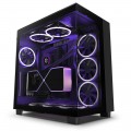 Vỏ Case NZXT H9 Elite All Black (ATX, 3 mặt cường lực, Sẵn 4 Fan, Max 10 Fan, USB-C 20Gbps, Rad 360)