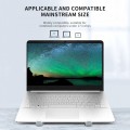 Giá đỡ Macbook, Laptop KAKUSIGA KSC-552 gấp gọn, nhôm siêu nhẹ, chống trượt, màu bạc - Hàng chính hãng 