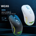 Chuột Gaming Không Dây Newmen WGX6 Dual Mode Black