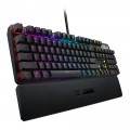 Bàn phím cơ Asus TUF Gaming K3 (Full size, Red Switch, USB 2.0, Có kê tay)