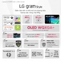 Laptop LG Gram Style 2023 14Z90RS-G.AH54A5 (i5-1340P, RAM 16GB, SSD 512GB, VGA Intel Iris Xe Graphics, Màn Hình 14inch WQXGA+ OLED 90Hz, Windows 11)