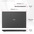Laptop LG Gram 2IN1 2023 14T90R-G.AH55A5 (i5-1340P, RAM 16GB, SSD 512GB, VGA Intel Iris Xe Graphics, Màn Hình 14inch WUXGA 99% DCI-P3 Touch, Windows 11)